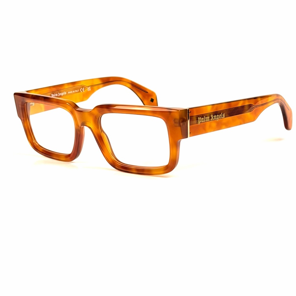 Palm Angels PERJ003 6E00 Warm Havana 54mm Eyeglasses NWT - Picture 5 of 10